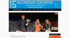 Desktop Screenshot of maniacka.kbmaniac.pl