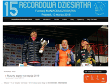 Tablet Screenshot of maniacka.kbmaniac.pl